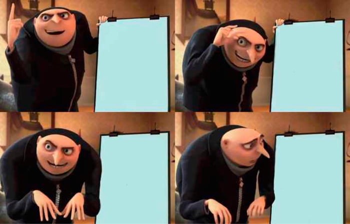 Gru's Plan meme about Johnnie-O